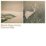 Blank Grey Canvas Sky