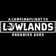 Lowlands 2003: bandjes kijken. Net als vroeger.