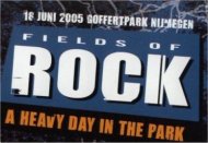 Fields Of Rock voorbeschouwing